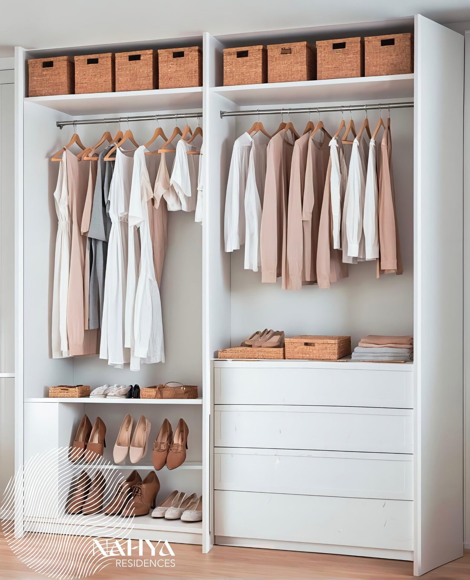 Nahya Residences — walk-in closet